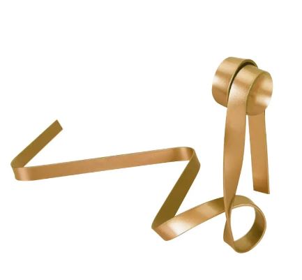 Adorable Colored Ribbon Wine Bottle Holder Rack