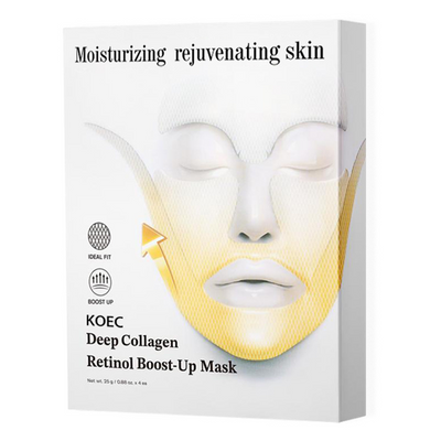 4 PK Collagen Lifting Face Mask | Hydrate, Firm & Rejuvenate