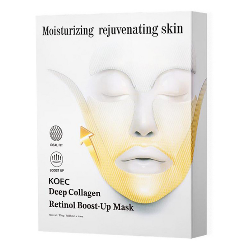 4 PK Collagen Lifting Face Mask | Hydrate, Firm & Rejuvenate