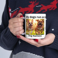 🐾 Personalized Dog Photo Coffee Mug (11oz, 15oz)