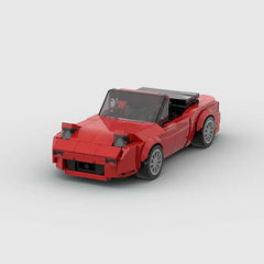 Convertible Sports Car Model Small Particle DIY Interlocking Building Blocks Set 306 PCS
