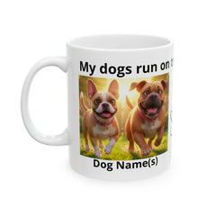 🐾 Personalized Dog Photo Coffee Mug (11oz, 15oz)
