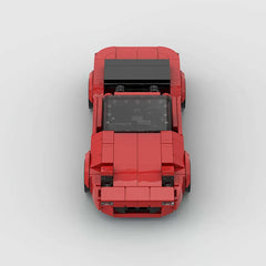 Convertible Sports Car Model Small Particle DIY Interlocking Building Blocks Set 306 PCS