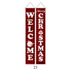 Adorable, charming, Christmas Door Banner Decoration