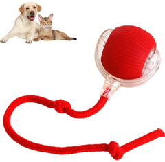 New Electric Dog Ball Toy, 360° Smart Automatic Interactive Rolling Ball, Smart Pet Toy, Interactive Dog Toys