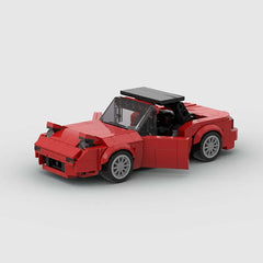 Convertible Sports Car Model Small Particle DIY Interlocking Building Blocks Set 306 PCS