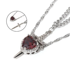 Love Dagger Necklace for Couples