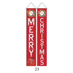 Adorable, charming, Christmas Door Banner Decoration