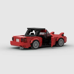 Convertible Sports Car Model Small Particle DIY Interlocking Building Blocks Set 306 PCS